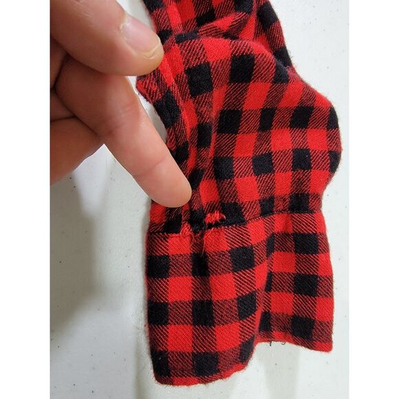 Ralph Lauren Men's Red Flannel Shirt - Small - Picture 3 of 9